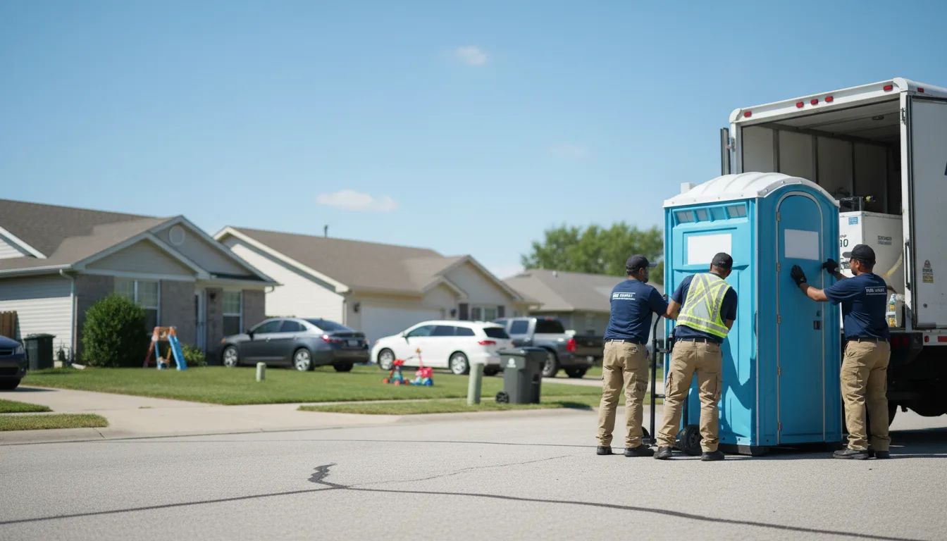 Standard Porta Potty Rentals in Sterling, KS near me